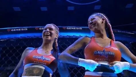 inked dory clash of the stars|MMA Fighters flash: Inked Dory and Karina Pedros pre